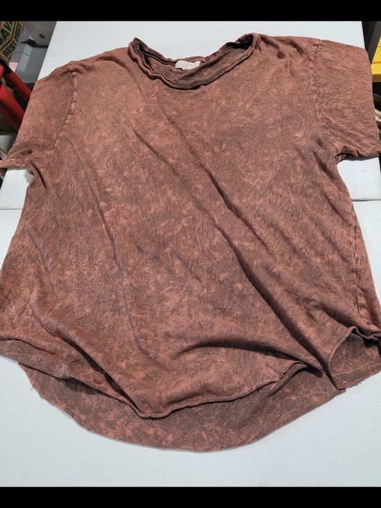 Sun & Shadow Tops - Sun & Shadow Mineral Wash Rust Tee